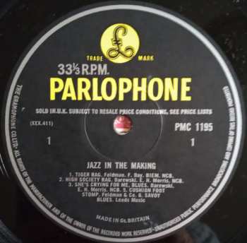 LP Various: Jazz In The Making (The Classic Era)