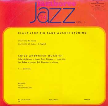LP Various: Jazz Jamboree 74 Vol. 1