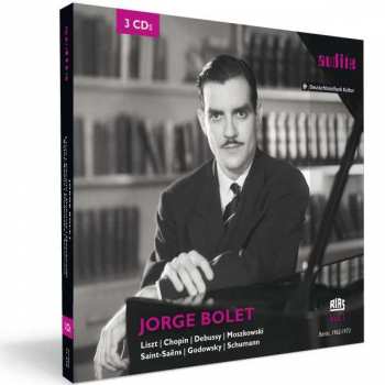 3CD Jorge Bolet: Liszt | Chopin | Moszkowski | Saint-Säens | Godowsky | Schumann (The RIAS Recordings Vol.I)