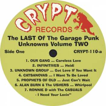 LP Various: Last Of The Garage Punk Unknowns Volume 2 