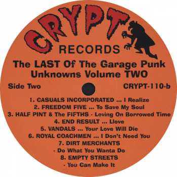 LP Various: Last Of The Garage Punk Unknowns Volume 2 