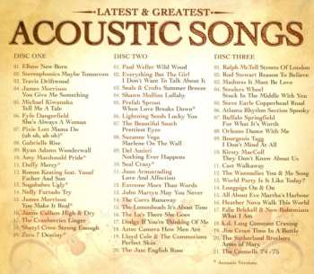 3CD/Box Set Various: Latest & Greatest Acoustic Songs