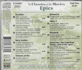 CD Various: The Classics At The Movies - Epics