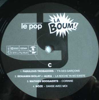2LP Various: Le Pop - La Boum! - Les Chansons De La Nouvelle Scène Française