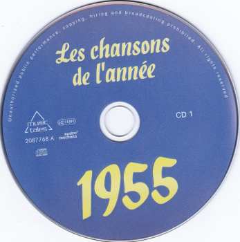 2CD Various: Les Chansons De L'Année 1955