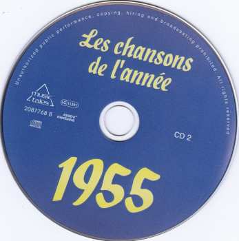 2CD Various: Les Chansons De L'Année 1955