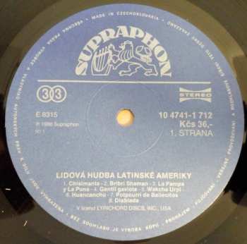2LP Various: Lidová Hudba Latinské Ameriky (2xLP + BOOKLET)