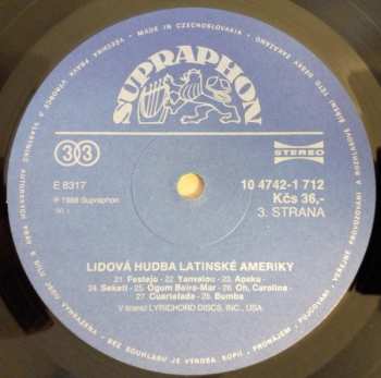 2LP Various: Lidová Hudba Latinské Ameriky (2xLP + BOOKLET)