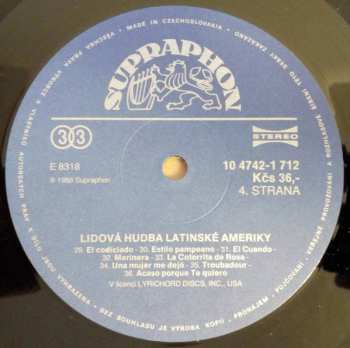 2LP Various: Lidová Hudba Latinské Ameriky (2xLP + BOOKLET)