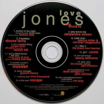 CD Various: Love Jones (The Music)