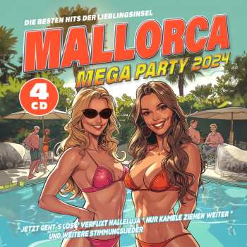 4CD Various: Mallorca Mega Party 2024