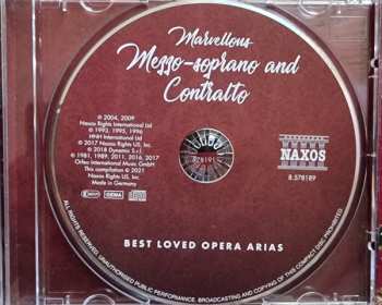 CD Various: Marvellous Mezzo-Soprano and Contralto: Best Loved Opera Arias