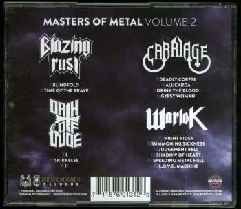 CD Various: Masters Of Metal Volume 2