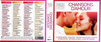 4CD Various: Mega 4 CD - Chansons D'amour