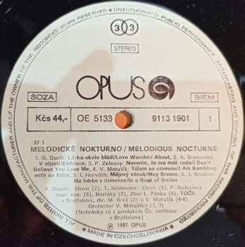 LP Various: Melodické nokturno / Melodious Nocturne