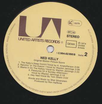 LP Various: Mick Jagger As Ned Kelly