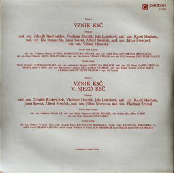 4LP/Box Set Various: Míl'niky Revolúcie A Socializmu 1921 - 1976