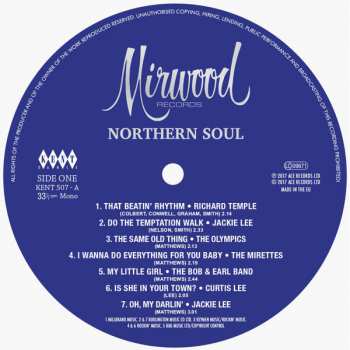 LP Various: Mirwood Northern Soul
