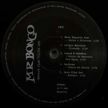 2LP Various: Mr Bongo Record Club Volume One