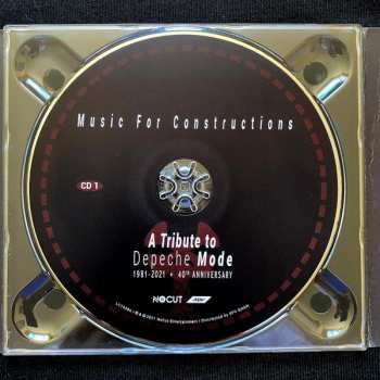 2CD Various: Music For Constructions: A Tribute To Depeche Mode DIGI