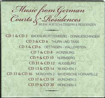 20CD/Box Set Various: Music From German Courts & Residences = Musik Aus Schlössern & Residenzen