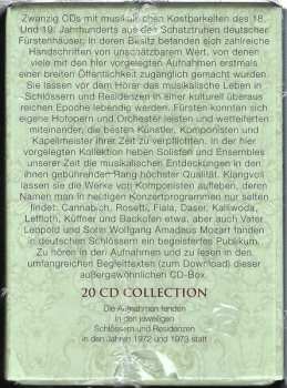 20CD/Box Set Various: Music From German Courts & Residences = Musik Aus Schlössern & Residenzen