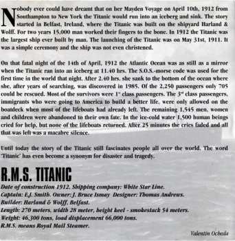 CD Various: Music Inspired By The Titanic