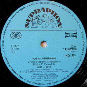 LP Various: Našim Nejmenším