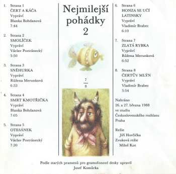 4SP Various: Nejmilejší Pohádky 2