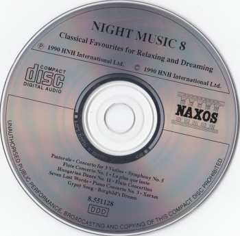 CD Various: Night Music 8 - Classical Favourites For Relaxing And Dreaming