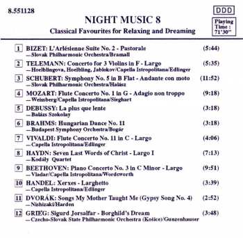 CD Various: Night Music 8 - Classical Favourites For Relaxing And Dreaming