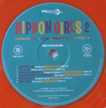 LP Various: Nippon Girls 2: Japanese Pop, Beat & Rock'N'Roll 1966-70 CLR