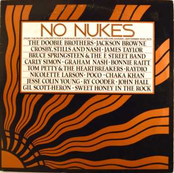3LP Various: No Nukes - From The Muse Concerts For A Non-Nuclear Future - Madison Square Garden - September 19-23, 1979