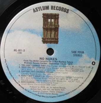 3LP Various: No Nukes - From The Muse Concerts For A Non-Nuclear Future - Madison Square Garden - September 19-23, 1979