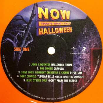 2LP Various: Now That's What I Call Halloween CLR