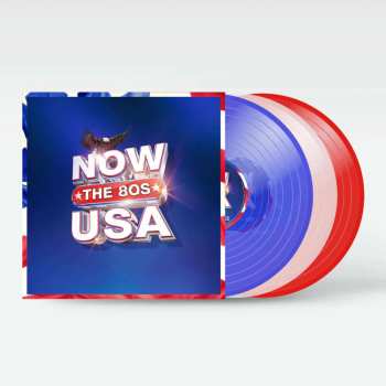 3LP Various: Now USA - The 80's CLR