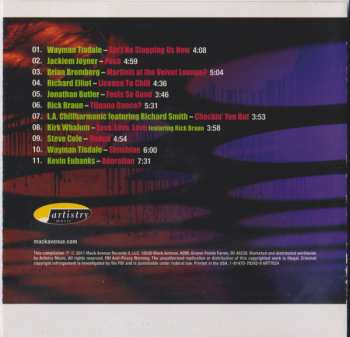 CD Various: Oasis Contemporary Jazz Awards : San Diego 2011