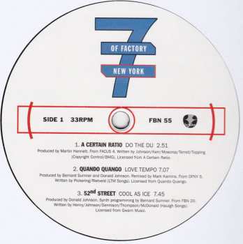 2LP Various: Of Factory New York