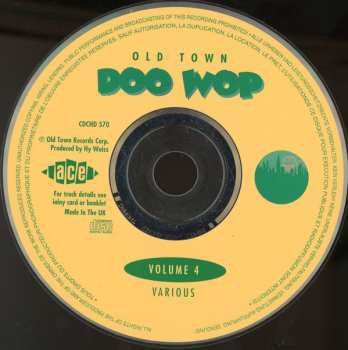 CD Various: Old Town Doo Wop Volume 4