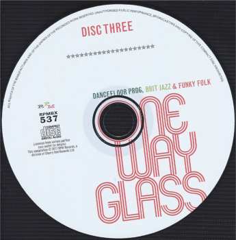 3CD/Box Set Various: One Way Glass (Dancefloor Prog, Brit Jazz & Funky Folk 1968-1975)