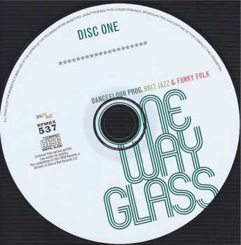 3CD/Box Set Various: One Way Glass (Dancefloor Prog, Brit Jazz & Funky Folk 1968-1975)