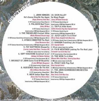 3CD/Box Set Various: One Way Glass (Dancefloor Prog, Brit Jazz & Funky Folk 1968-1975)