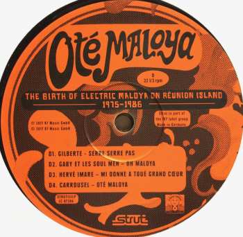 2LP Various: Oté Maloya (The Birth Of Electric Maloya On Reunion Island 1975-1986)