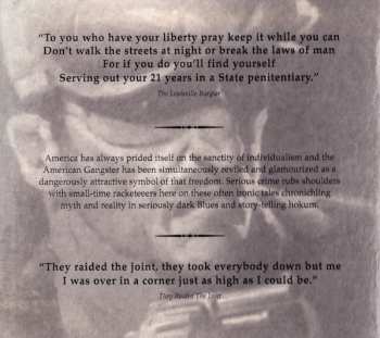 CD Various: Outside The Law: Gangsters, Racketeers & The Feds ● Vintage Songs 1922-1947