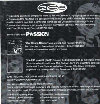 CD Various: Passion (Live Worship From The 268 Generation)