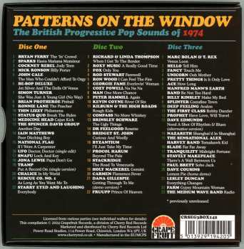 3CD/Box Set Various: Patterns On The Window (The British Progressive Pop Sounds Of 1974)