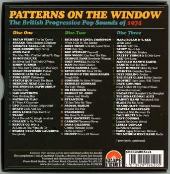 3CD/Box Set Various: Patterns On The Window (The British Progressive Pop Sounds Of 1974)