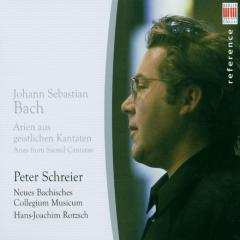 CD Various: Peter Schreier Singt Arien Und Duette Aus Bach-kantaten