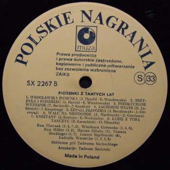 2LP Various: Piosenki Z Tamtych Lat (2xLP)