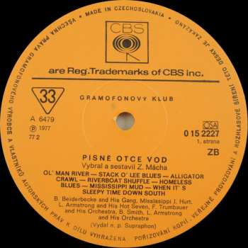 LP Various: Písně Otce Vod